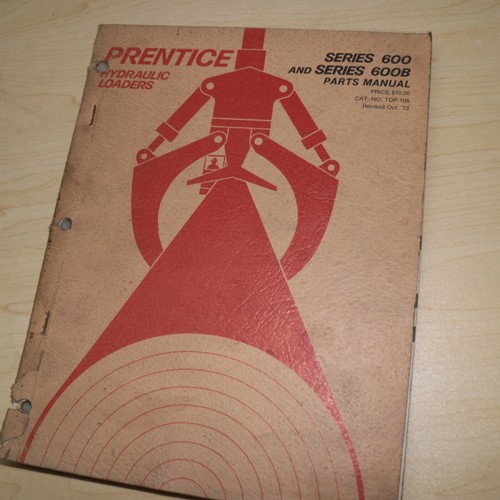 Prentice series 600 600b log - prentice,